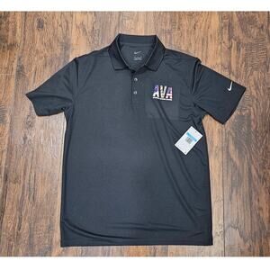 Nike Polo Black Size Medium New